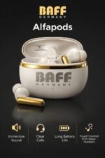 AlfaPods TWS Earbuds with 20H Playtime, Deep Bass, HD Mic with ENC