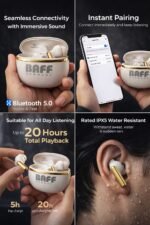 AlfaPods TWS Earbuds with 20H Playtime, Deep Bass, HD Mic with ENC - Image 2