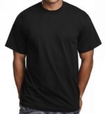plain black t shirt