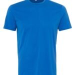 plain blue t shirt